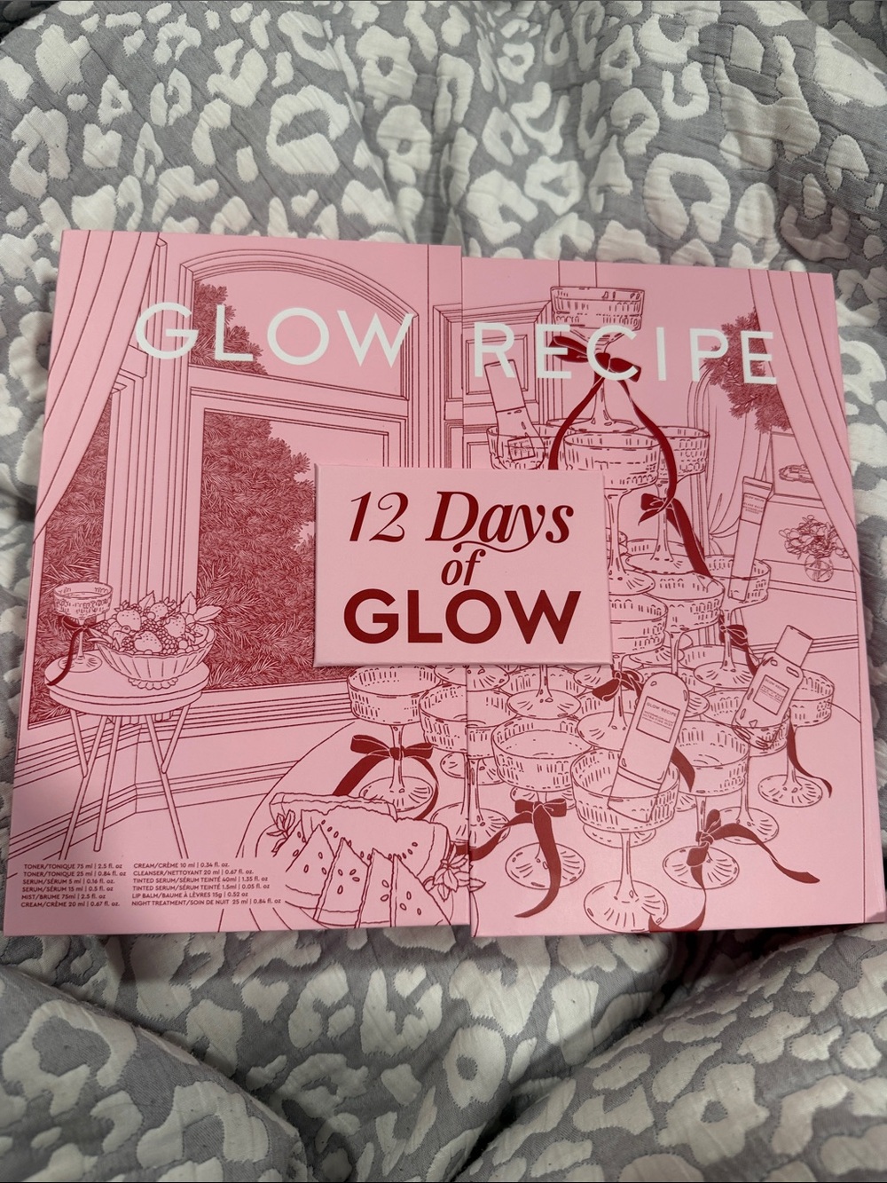 Glow Recipe Pink 12 Days of Glow Holiday Set Box